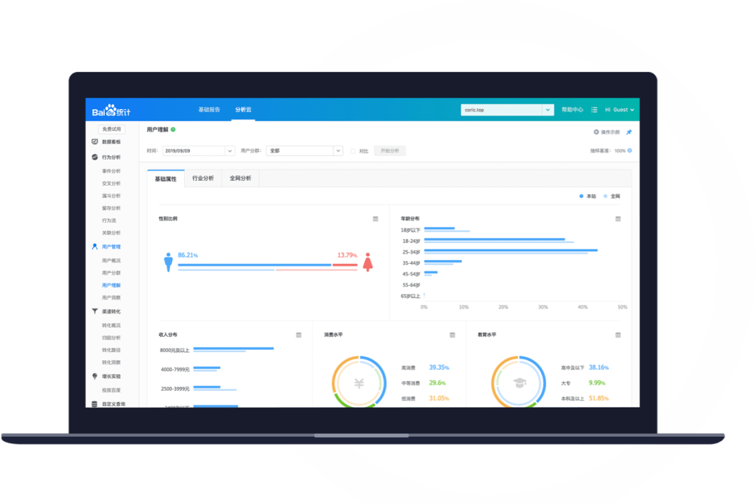 網(wǎng)站推廣繞不過的，百度統(tǒng)計！不寫代碼！給網(wǎng)站添加統(tǒng)計分析